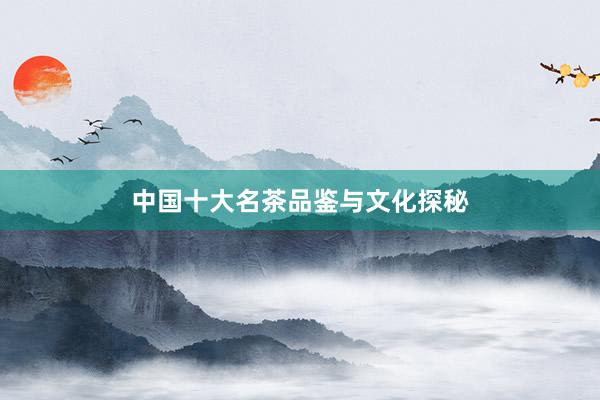 中国十大名茶品鉴与文化探秘